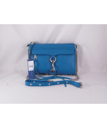 Rebecca Minkoff Mini Mac Clutch in Turquoise with Silver Hardware NWT - £127.17 GBP