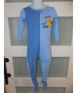 Disney Store Winnie The Pooh Busy Little Bee Blue Footie/Sleeper Size 2Y... - €13,33 EUR