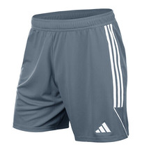Adidas Tiro 23 League Shorts Men&#39;s Football Soccer Pants Asian Fit Gray IC7488 - £26.11 GBP