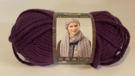 Lion Brand Hometown USA Yarn Lot#15346 Portland Wine Super Bulky NEW - £3.90 GBP