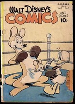 Walt Disney Comics And Stories #73-BOXING Fr - £46.41 GBP