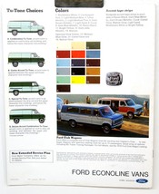 1979	Ford Econoline Advertising Dealer Brochure	4520 - $7.43