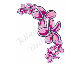 Tropical Flowers - Machine Embroidery Design - £2.78 GBP