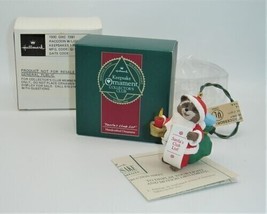 Hallmark Santa&#39;s Club List 1992 Keepsake Ornament Collector&#39;s Club - $15.20