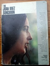 Vntg 1966 Pb The Joan Baez Songbook [Ryerson] Viet Nam Peace Activist Black Veil - £9.49 GBP