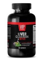 liver detox - LIVER DETOX &amp; CLEANSE - milk thistle and dandelion - 1B 90Capsules - £12.56 GBP