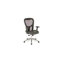 Lorell Executive High-Back Chair- 24-.88in.x23-.63in.x44-.13in.- Black - £477.22 GBP