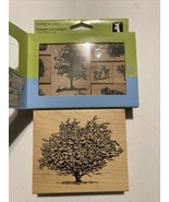 New INKADINKADO Wooden STAMPS ~ Stamp A Story &amp; Ancient Apple Tree (Fore... - £11.75 GBP