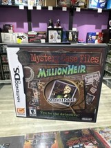 Mystery Case Files: MillionHeir (Nintendo DS, 2008) Complete Tested! - $5.84