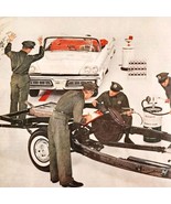 1958 Texaco Oil Safe T Checks Advertisement Gasoline Automobilia DWII22 - $29.99