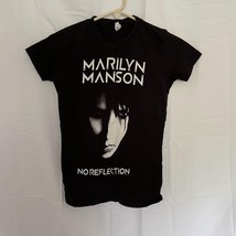 Women&#39;s Tultex Marilyn Manson No Reflection Concert Tee Shirt Size Small - £39.15 GBP