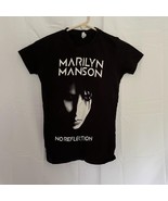 Women&#39;s Tultex Marilyn Manson No Reflection Concert Tee Shirt Size Small - $68.35 CAD