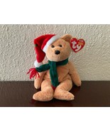 Retired *2003 Holiday Teddy* ~Ty Beanie Baby ~ 6&quot; Bear ~ Mint Tags! ~ Us... - $146.95 MXN