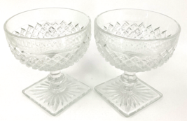 Anchor Hocking Miss America Clear Champagne Sherbet Glass 3 5/8&quot; Depression Glas - £23.34 GBP