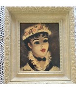 Vintage 1950&#39;s ~ Huldah ~ &quot; Annette&quot; ~ Framed Print ~ 10&quot; x 11&quot;  - $84.26 CAD