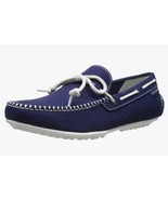 Cole Haan Men&#39;s Grant LTE Driver Slip-On Blue Canvas Cushioned Loafer Si... - $29.95