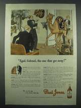 1943 Paul Jones Whiskey Ad - Egad, The One Got Away - £14.54 GBP