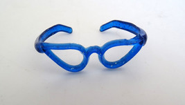 Vintage 1950's Vogue Jill Plastic Cat Eye Blue Eyeglasses - $8.99