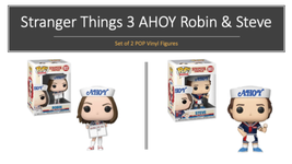 Stranger Things - AHOY! Robin &amp; Steve Set of 2 individually boxed Funko ... - $79.15