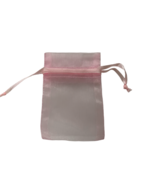 30 Pink Flat Organza bags 2 in x 3 in wedding favors, sheer, candy bags - $4.94