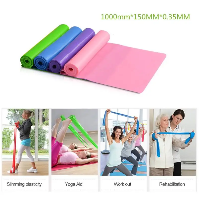 Sporting 1M A Elastic Resistance Bands Gym Exercise Expander Stretch Rubber Band - £24.04 GBP