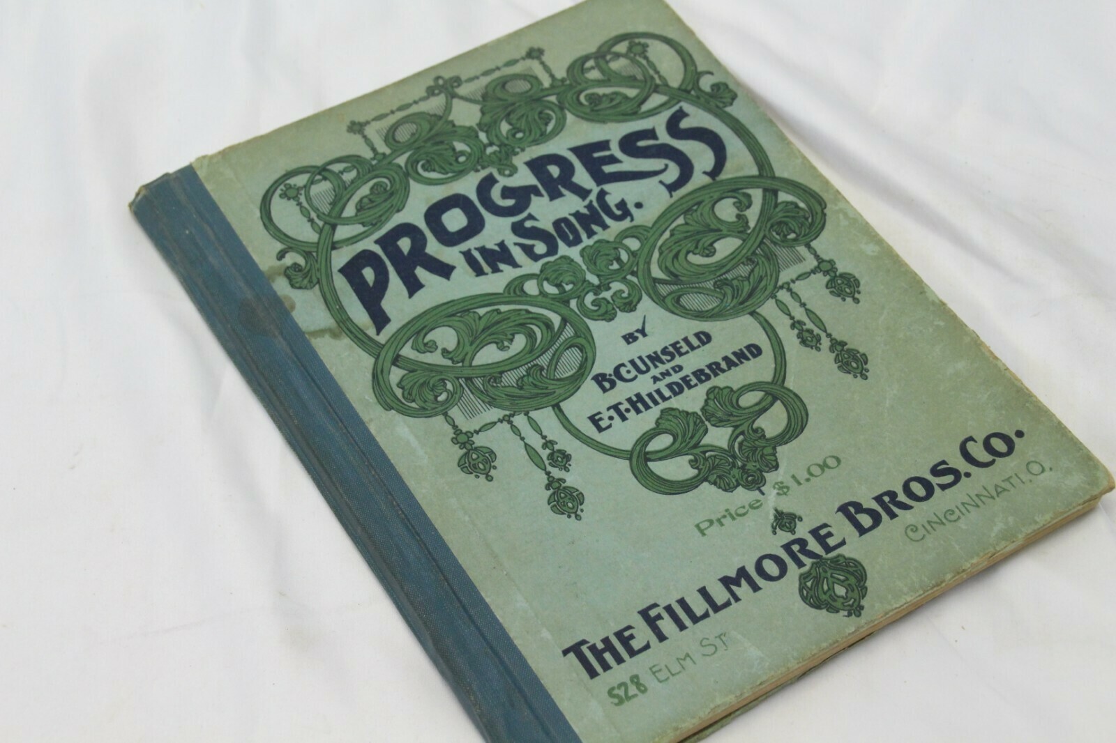 Process in Songs Book Fillmore Brothers 1895 Homeschool Hymns Choruses A... - $29.39