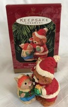 Hallmark Keepsake Christmas Tree Ornament Mary's Bears By Mary Hamilton Nib 2.5” - £9.55 GBP