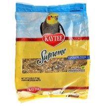 Kaytee Supreme Cockatiel Food Natural Grains and Seeds - 5 lb - £22.38 GBP