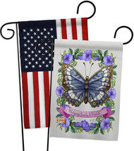 Floral Butterfly - Impressions Decorative USA - Applique Garden Flags Pack - GP1 - £24.75 GBP