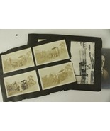 Vintage Easton PA 1916 Era Scrapbook Photos Horse &amp; Buggy Cars Industria... - £49.58 GBP