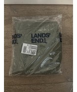 NWT Lands End pants olive green cotton deck pants Small Med drawstring 28W - $323.11 MXN