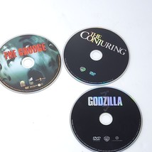 3 Movie Lot Godzilla, The conjuring, The grudge DVD - £2.36 GBP