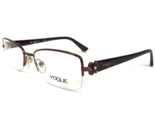 Vogue Eyeglasses Frames VO 3875-B 811 Brown Tortoise Rectangular 52-17-135 - £21.15 GBP