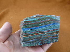 R490-1) 1+ lb rough Rainbow Calsilica Lapidary for Cabochons Cal silica ... - £352.94 GBP