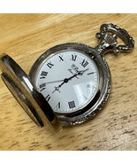 Dufonte Lucien Piccard Pocket Watch Men With 1943 Half Dollar Coin New B... - $101.38 CAD