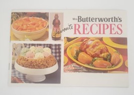 1970s Mrs. Butterworth&#39;s Favorite Recipes Book Lever Brothers Company - £15.58 GBP