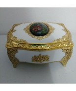 MELE Beautifully Decorative Music Box, Made in Japan 4 1/4&quot; For Once In ... - £30.36 GBP