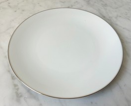 Vintage Noritake Colony China Japan Salad Plate White Platinum Trim 8-3/8&quot; - €9,89 EUR