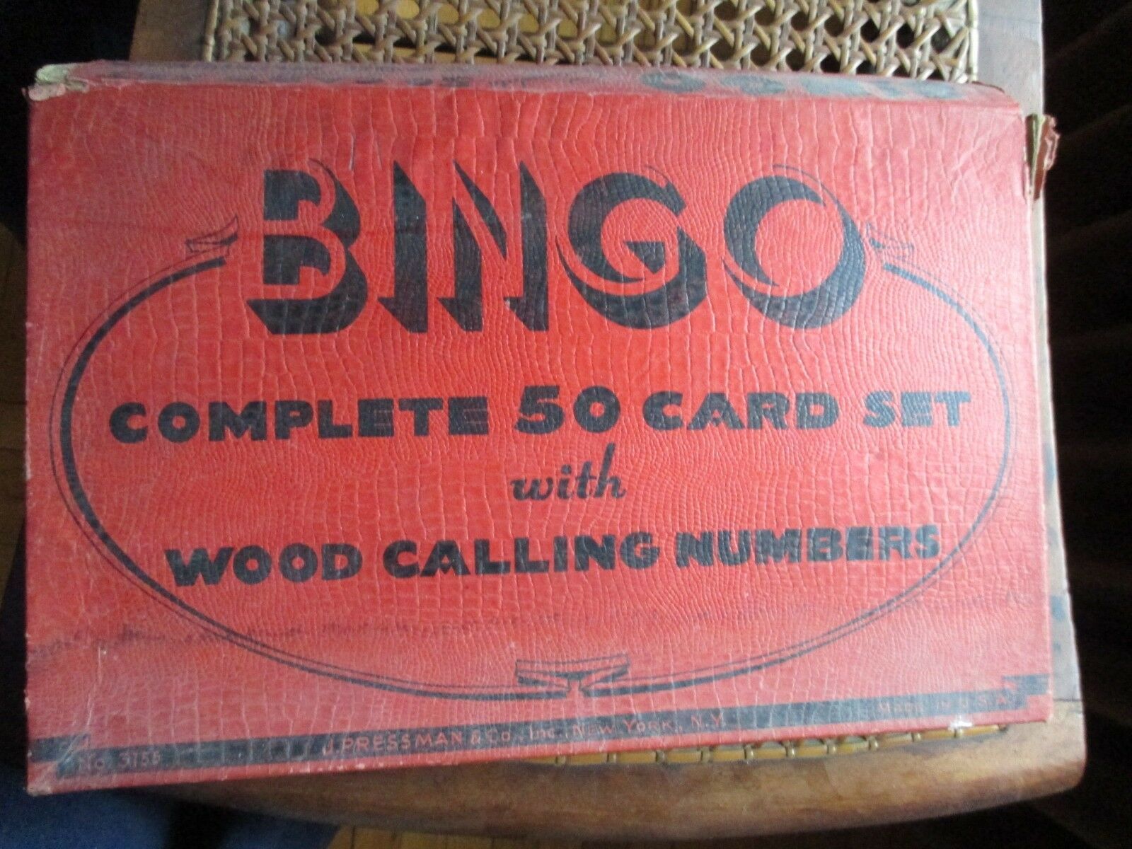 Vintage Bingo Game in Box, J. Pressman Co., New York - £11.82 GBP