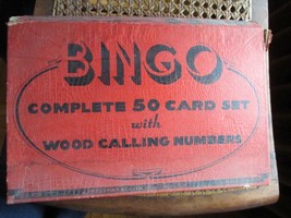 Vintage Bingo Game in Box, J. Pressman Co., New York - £12.01 GBP