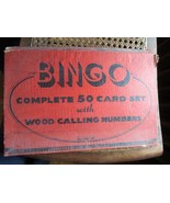 Vintage Bingo Game in Box, J. Pressman Co., New York - £11.85 GBP