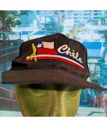 Chile Embroidered Black Adjustable Baseball Cap Hat Flag Snapback Unisex  - €8,03 EUR