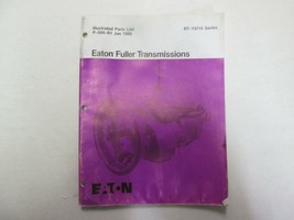 Eaton Fuller Getriebe RT-15715 Serie Illustrierte Teile Liste Manuell OEM - £10.92 GBP