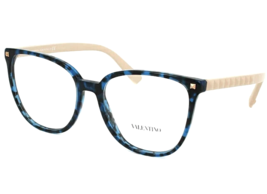 New Valentino VA3059 5031 Blue TORTOISE/BEIGE Temples Authentic Eyeglasses 54-17 - £206.80 GBP