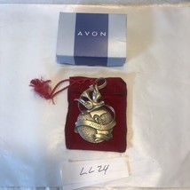 Avon Christmas Ornament Pewter Collectible 2000 Peaceful Millennium - £9.78 GBP