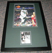Kevin Garnett Framed 11x17 Game Used Memorabilia &amp; Photo Display Celtics... - £50.59 GBP