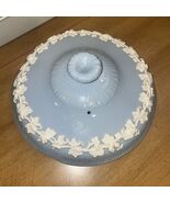 Shell Edge Blue Wedgwood Queens Covered Vegetable Bowl Lid Only - $34.65