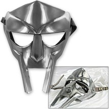 Medieval MF Doom Gladiator Mask Mad villain 18g Mild Steel Replica Face Armor - £38.85 GBP