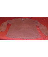 EDDIE BAUER ORIGINAL OUTDOOR RED BURGUNDY LONG SLEEVE 100% COTTON SHIRT M - €12,60 EUR