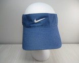 Women&#39;s vintage Nike blue visor Just do it side tag swoosh front and bac... - £11.84 GBP